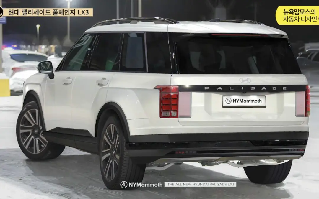 2026 Hyundai Palisade Rendering