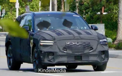 US-Spec Genesis GV70 Facelift Spied