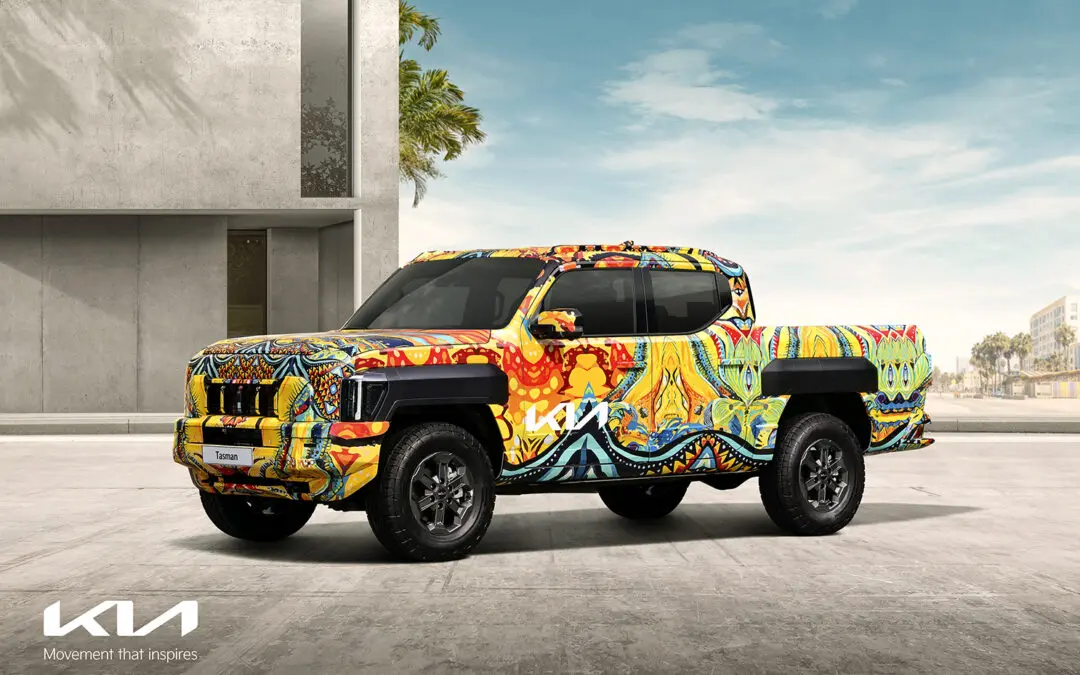 Kia Teases Tasman Pickup Truck