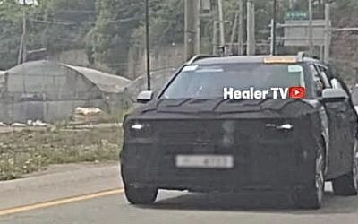 Next-Gen Hyundai NEXO Spied for the First Time