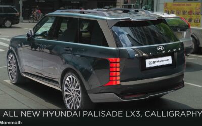 2026 Hyundai Palisade Rear Rendering