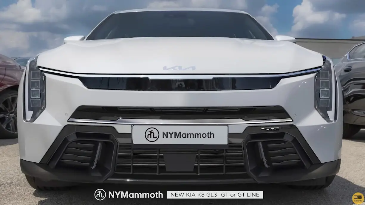 kia k8 gt line rendering nymammoth