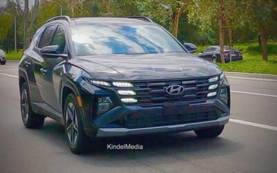 US-Spec Hyundai Tucson Caught in the Wild