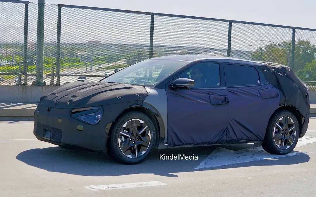 US-Spec KIA EV6 Facelift Spied