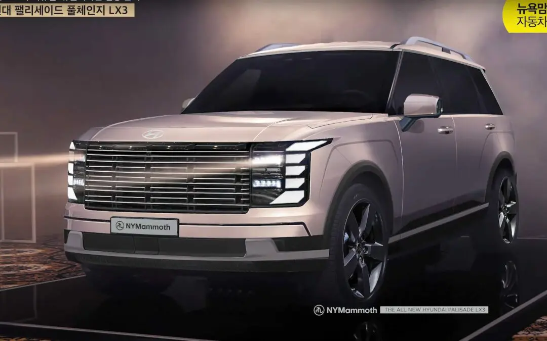 2026 Hyundai Palisade Front Rendering