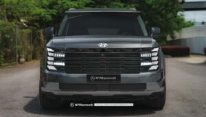 2026 hyundai palisade rendering front