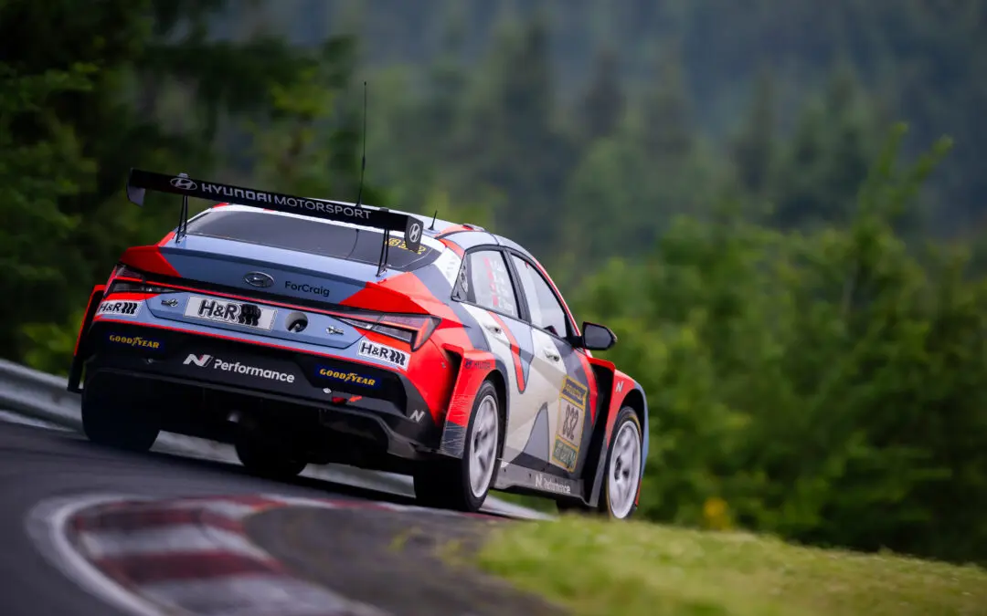 Hyundai Elantra N TCR Victorious for Fourth Straight Nürburgring 24 Hours