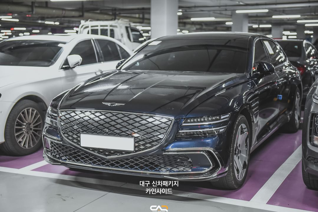 genesis electrified g80 in the wild 12