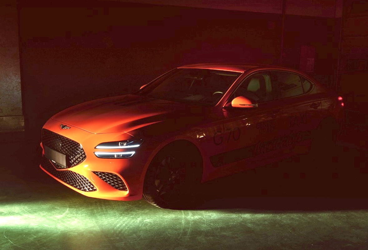 genesis g70 magma model teased