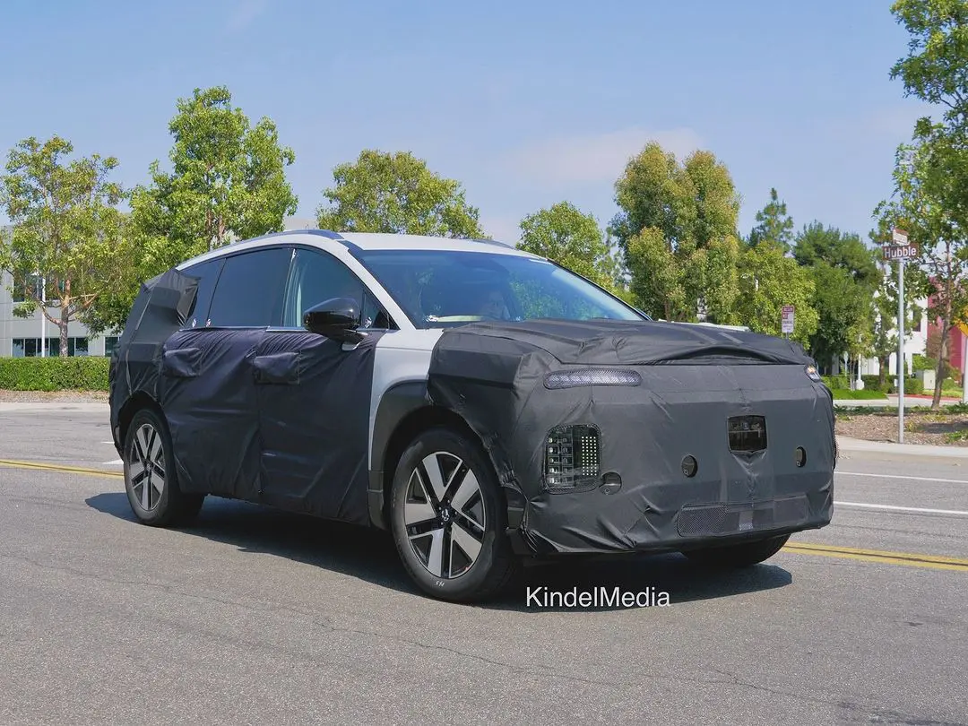 hyundai ioniq 9 spied california kindelmedia