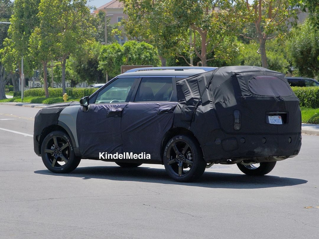 hyundai palisade spied california kindelmedia