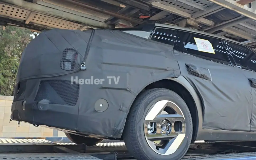 First Ever KIA EV4 All-Electric Sedan Spied