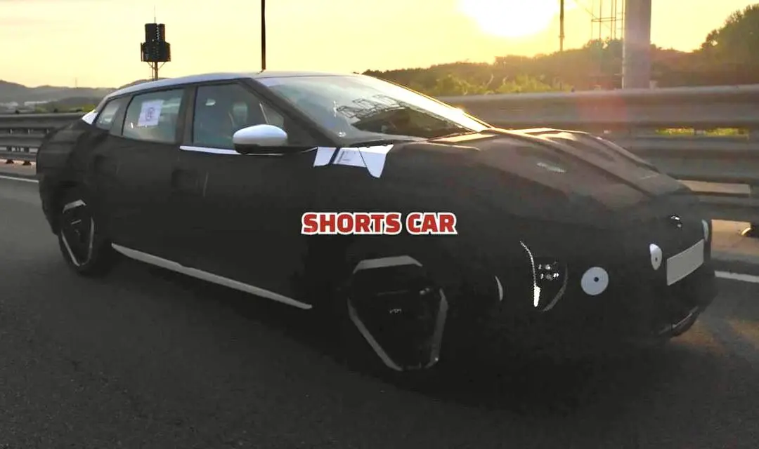 KIA EV4 Spied with Unusual Design