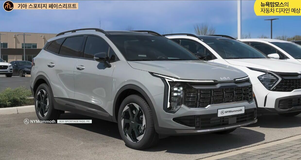 kia sportage facelift