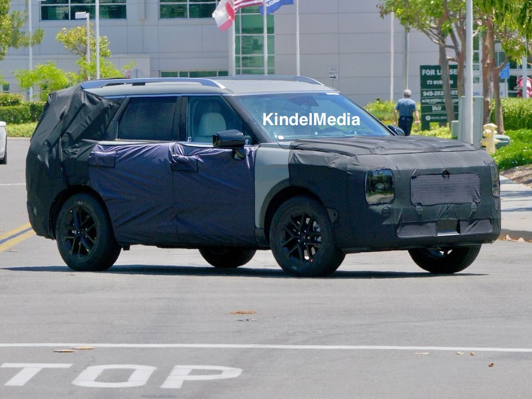 us spec hyundai palisade spied