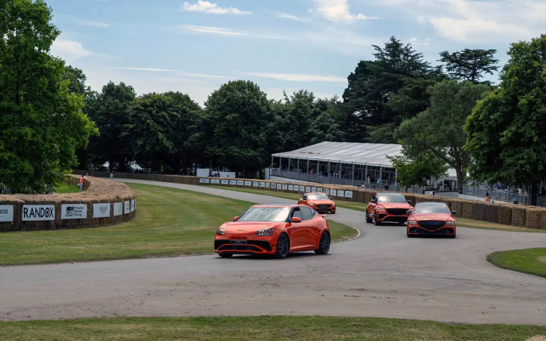 Genesis Magma Dynamic Debut at Goodwood