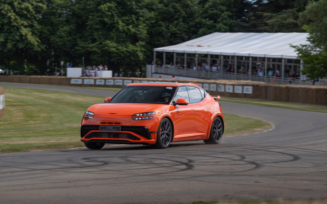 Genesis GV60 Magma Concept Triumphs at Goodwood Festival of Speed