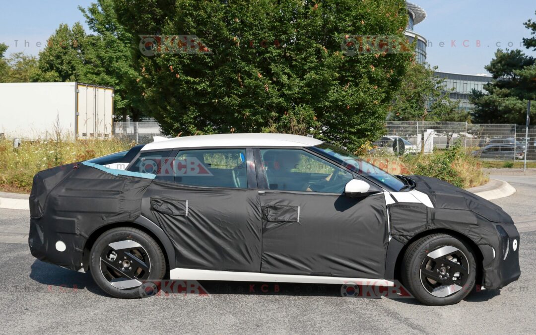 KIA’s Model 3 Rival, the EV4, Spied Testing in Europe