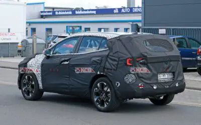 Euro-Spec KIA Sportage Facelift Spied Up Close