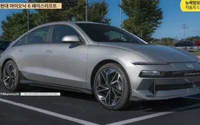 First Rendering of Hyundai IONIQ 6 Facelift