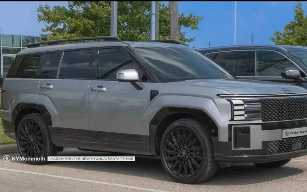 What if Refreshed Hyundai Santa Fe Looks Like This?