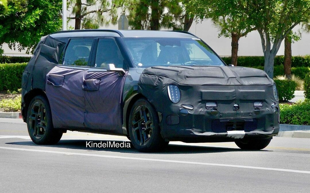 KIA EV9 GT Spied in California