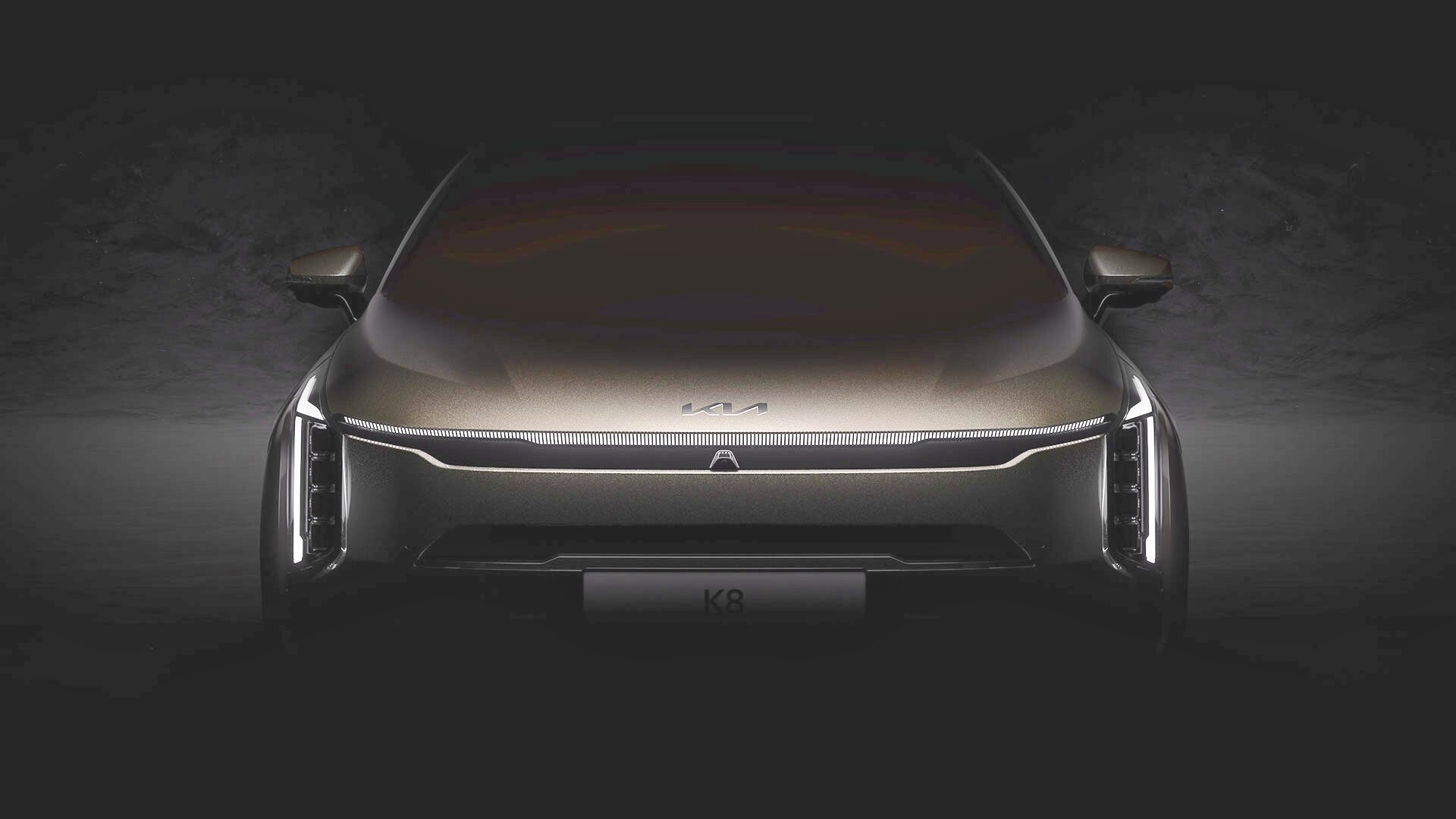 kia k8 facelift teaser