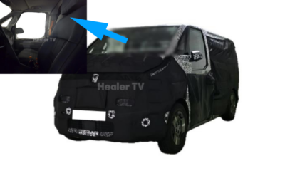 KIA PV5 Spied In & Out in South Korea