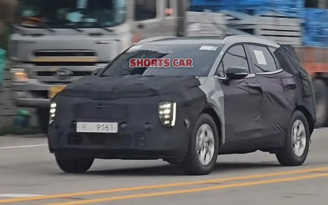 KIA Sportage Facelift Spied Testing