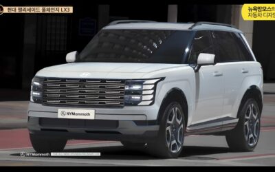 Next-Gen Hyundai Palisade Front Rendering