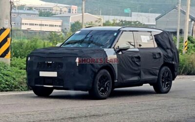 KIA Telluride Spied Testing Near Namyang R&D Center