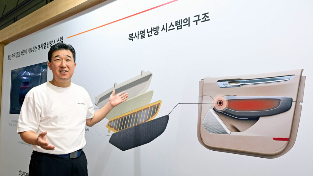 hyundai kia innovative radiant heat heating system