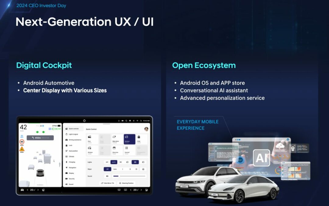 Hyundai to Launch Android Automotive IT System, GV90 to be First