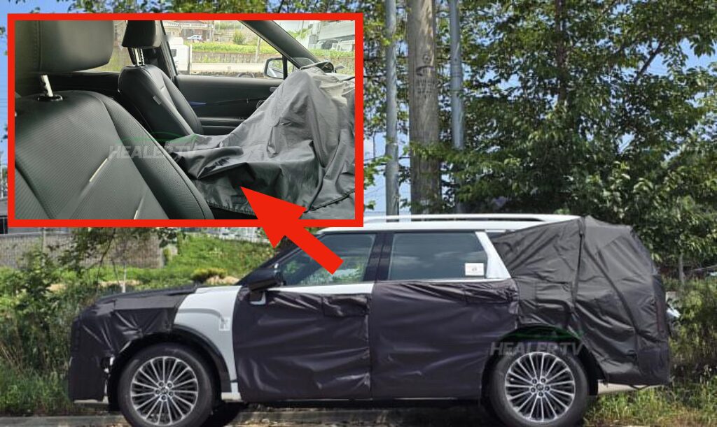 2026 Hyundai Palisade Calligraphy Spied Inside & Out Korean Car Blog