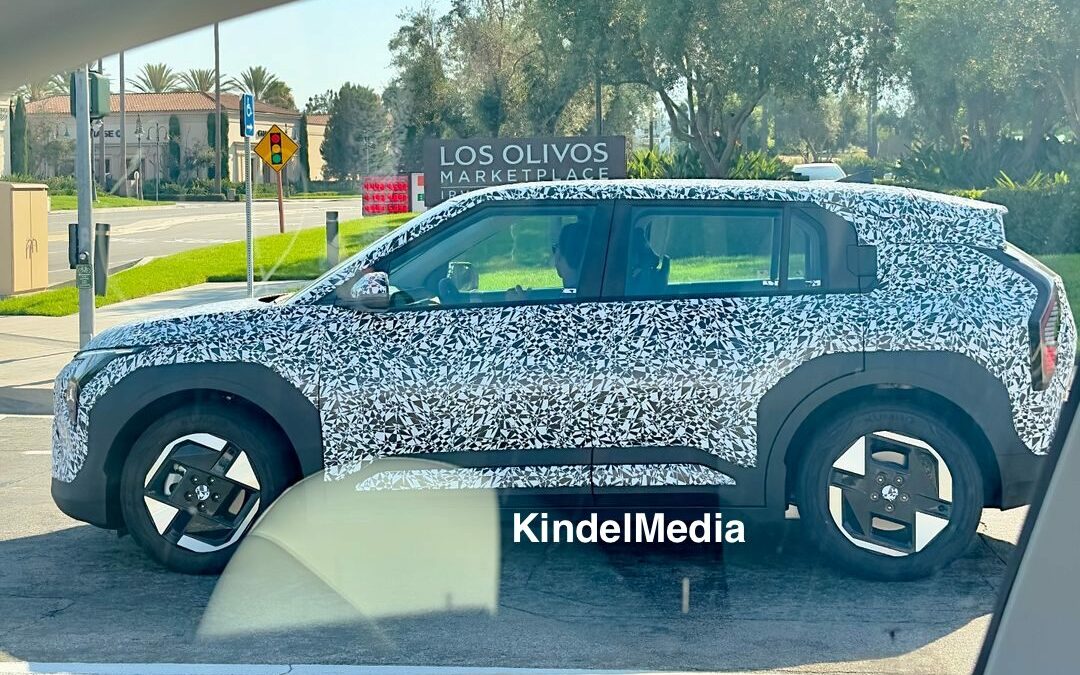 US-Spec KIA EV3 Spied in California