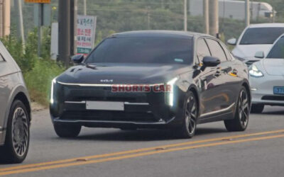 KIA K8 Facelift Spied in the Wild