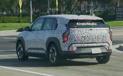 US-Spec KIA EV3 Spied Testing in California