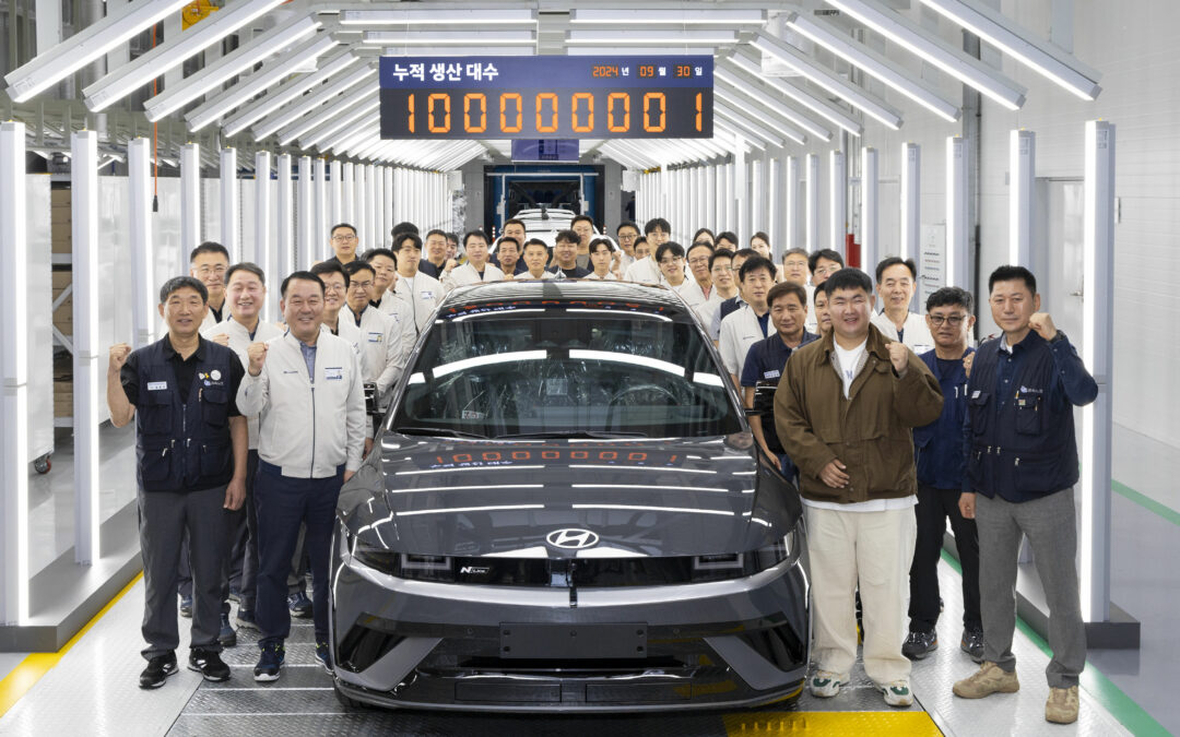 Hyundai Motor Celebrates Milestone of 100 Million Vehicles in Global Cumulative Production