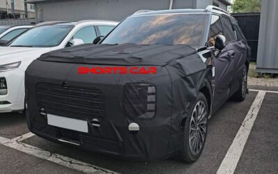 Hyundai Palisade Calligraphy Pre-Production Model Spied