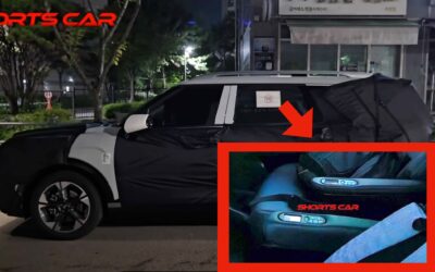 Hyundai Palisade Spied with Captain Chairs, Massage Armrest Controls