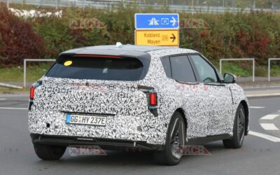 KIA EV4 Hatchback Loses Camouflage, Shows its Rear Design