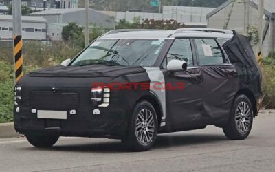 2026 Hyundai Palisade 9 Seater Spied Up Close