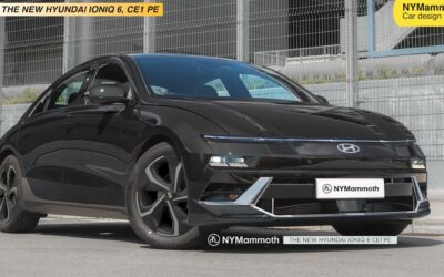 IONIQ 6 Facelift Rendering