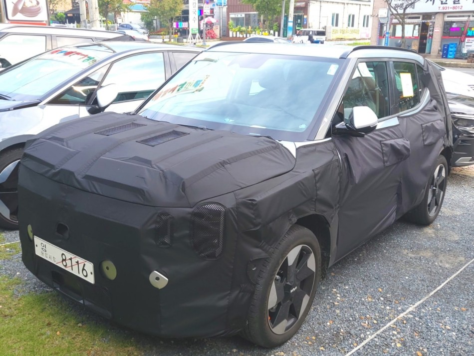 kia ev2 spied