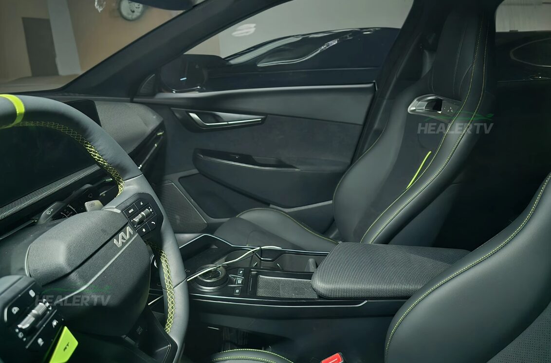 kia ev6 gt facelift interior leaked