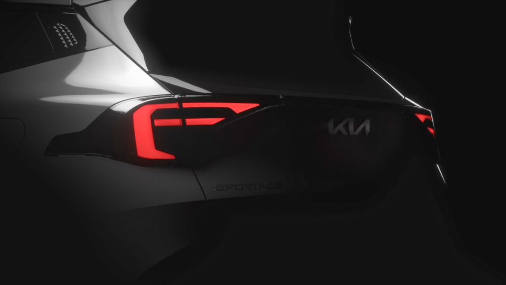 kia sportage facelift teaser 2