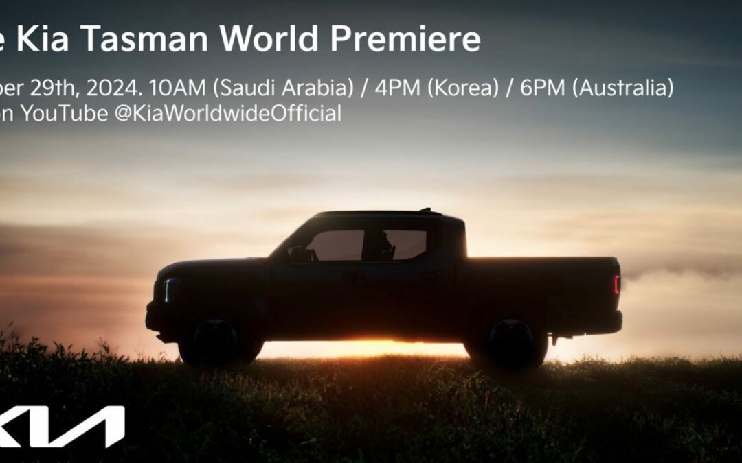 How to Watch Live KIA TASMAN World Premiere