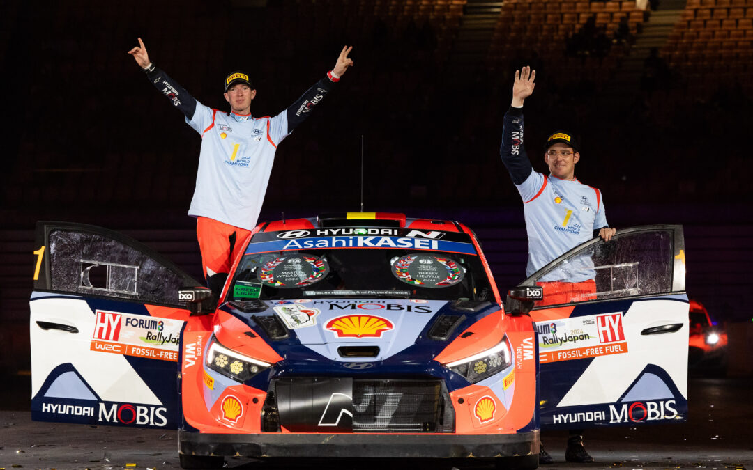 Thierry Neuville & Martijn Wydaeghe Secure Historic FIA WRC Titles for Hyundai Motorsport in 2024