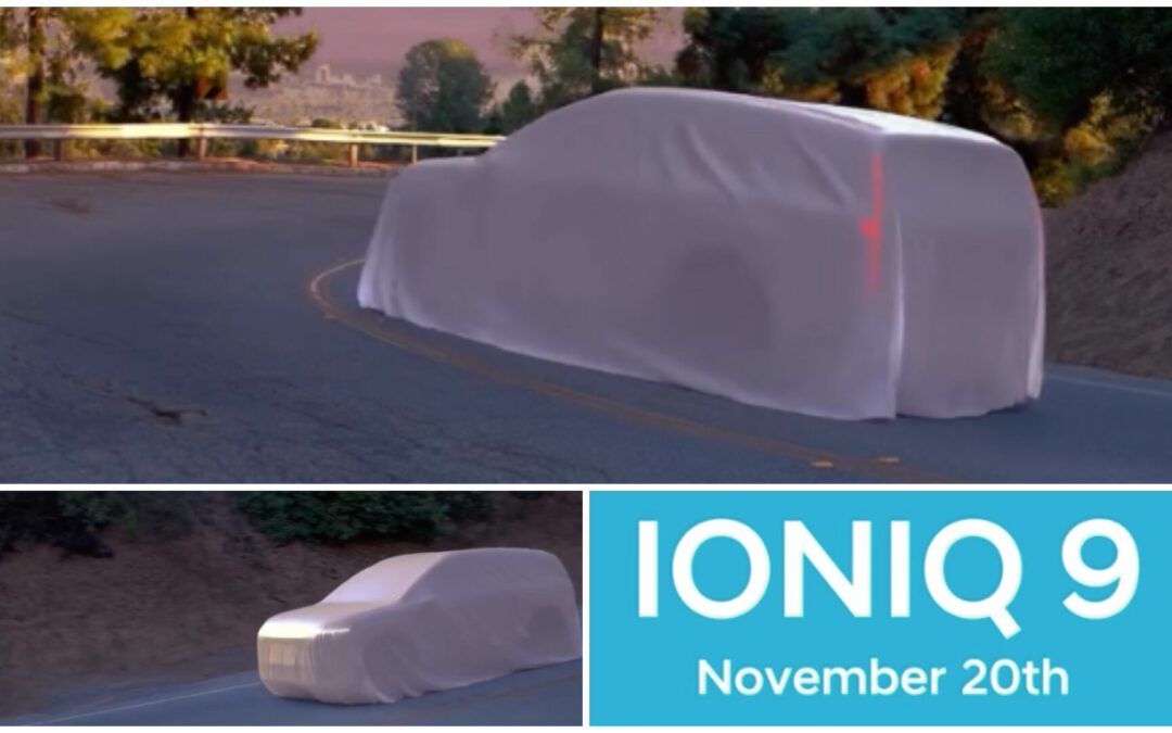 IONIQ 9 Teased Again Ahead November 20th Reveal