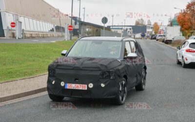 KIA EV2 Spied Testing in Europe for the First Time